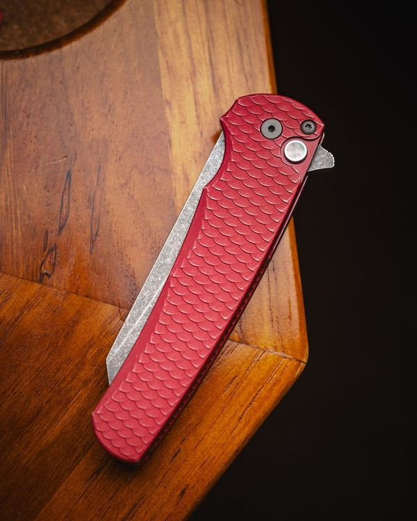 PRO-TECH BSA25.CAMBRIA 2 FLIPPER BLACK AI HANDLE W/ TECHNOCARBO