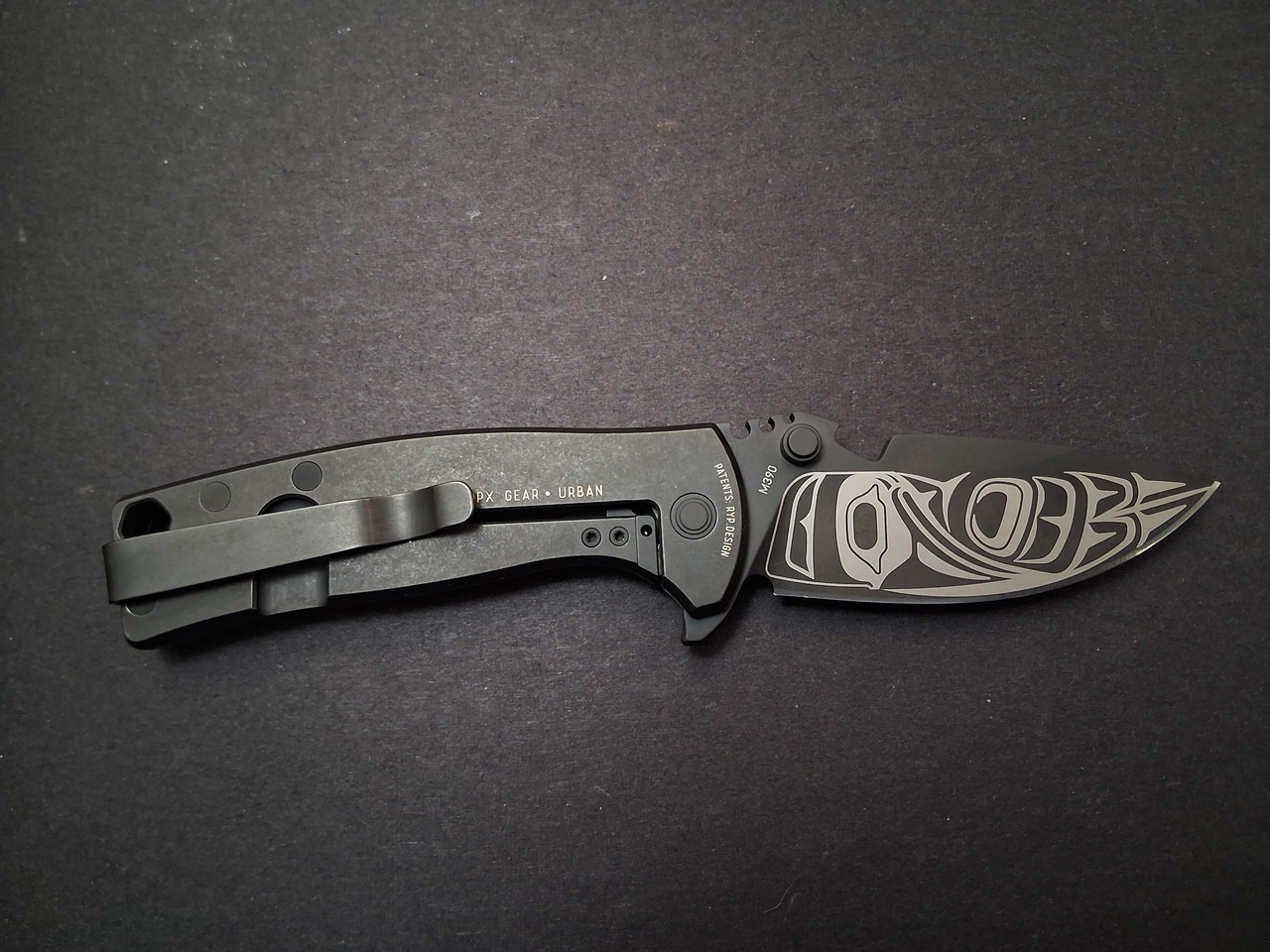 DPX HEST/F URBAN TI RAVEN FLIPPER