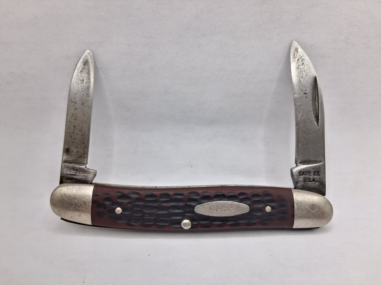 1974 Case XX 06247 PEN Brown Delrin Jigged