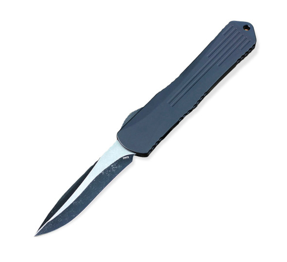 H033-8A Recurve Battleworn Black, Black Handle,BW Black Clip H033-8A Recurve Battleworn Black, Black Handle,BW Black Clip