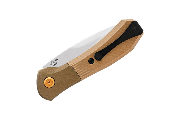 Buck 591 Paradigm Shift Auto - Brown G10 Handle