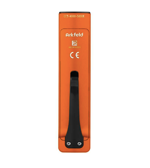 Olight Arkfeld Flat Flashlight with Green Laser & White Light (Orange)