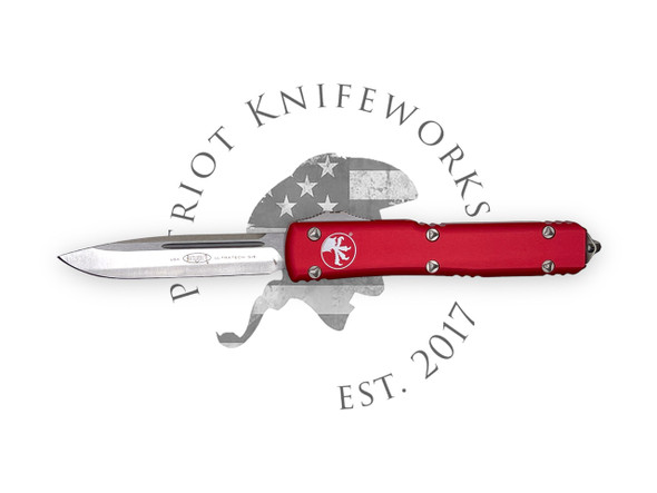 Microtech 121-10RD Ultratech S/E Red Stonewash Standard