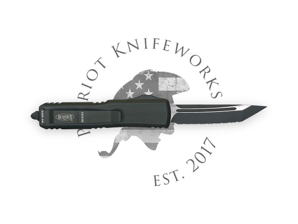 A GRIND SAVIR 3U 20° Fire Express UT85X Microtech UTX-85 Red OTF Automatic Knife 3