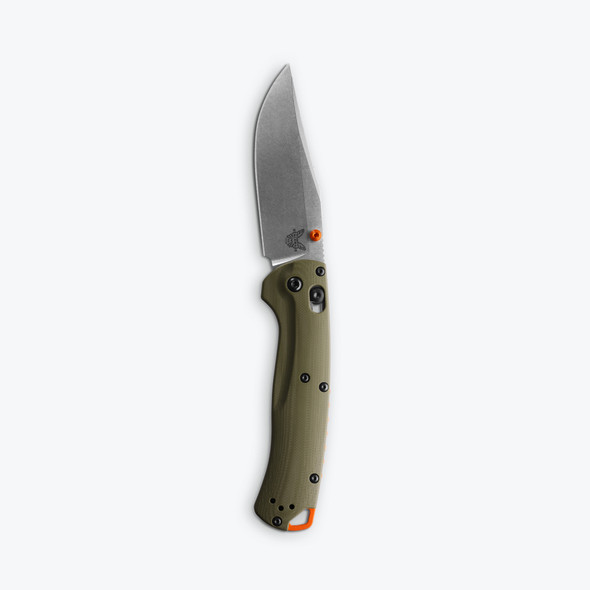Benchmade 15536 TAGGEDOUT- OD Green G10 Handles
