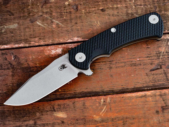 HINDERER PROJECT X S45VN CLIP POINT TRI-WAY BATTLE BRONZE BLACK G10