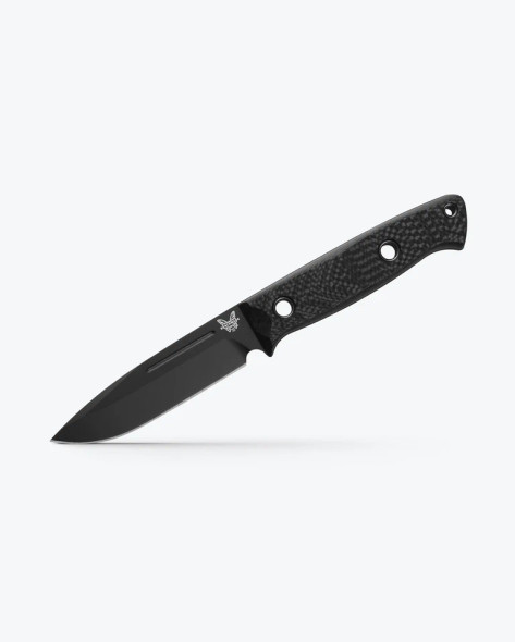 BENCHMADE 163BK BUSHCRAFTER | CARBON FIBER