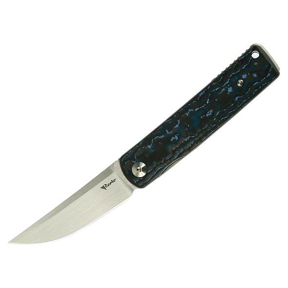 REATE | Bushido Titanium Bead blast handle Arctic Storm inlay