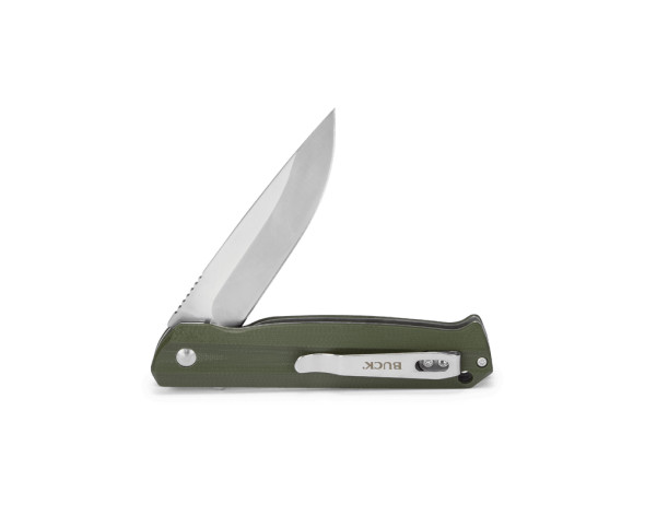 BUCK 0251GRS-B 251 Langford Knife - GREEN G10