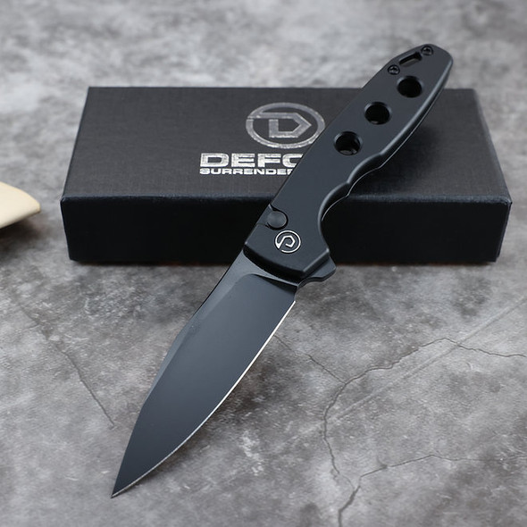 DEFCON TD016BK - Ghost - CNC Alum. Button Lock Folder