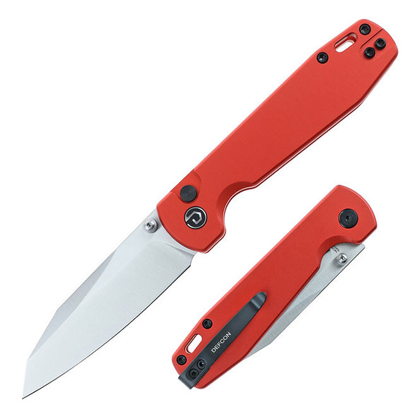 DEFCON TD014RD - Tier1 - CNC Alum. Button Lock Folder
