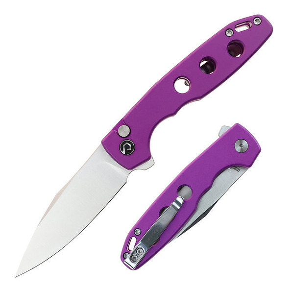 DEFCON TD016PP - Ghost - CNC Alum. Button Lock Folder