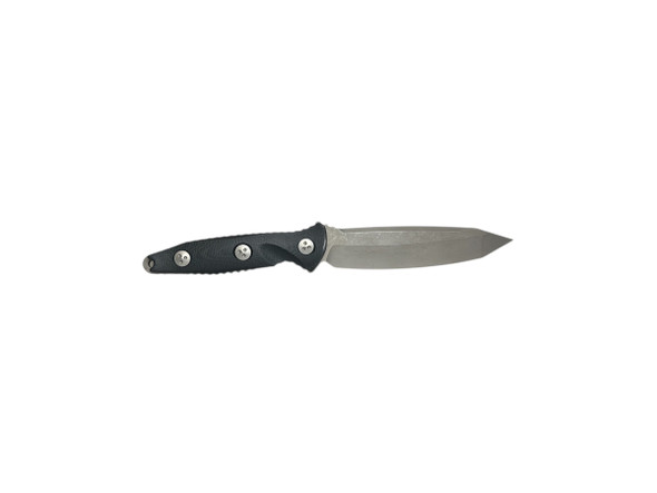 Microtech Socom Alpha Fixed Blade Knife Black G-10 (5" Apocalyptic)