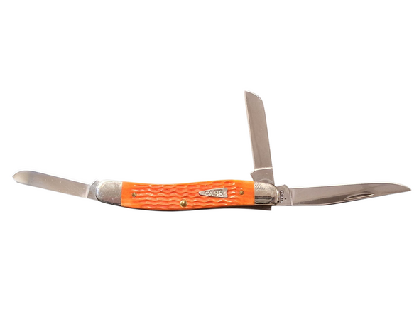 Case XX 6318 SS Stockman Folding Knife Tangerine Arrowhead
