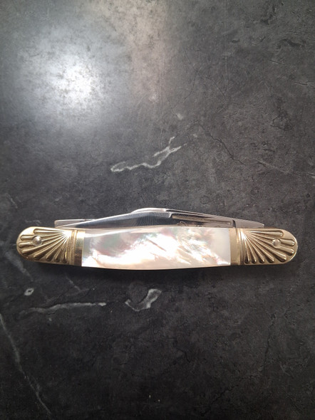 Boker Double Tree Mother of Pearl Large Stockman. 1/200