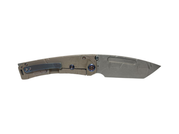 MEDFORD MARAUDER MD ACIDDIST FALLOUT TANTO BLADE, FALLOUT HANDLES, FLM HW/CLIP, ACIDDIST BREAKER
