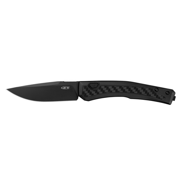 ZT 0556BLK AUTO ZT TI BLACK CARBON FIBER INLAY/MAGNACUT BLACK
