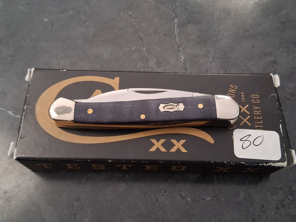 CASE XX 80544 PURPLE CURLY MAPLE SMOOTH MINI COPPERHEAD