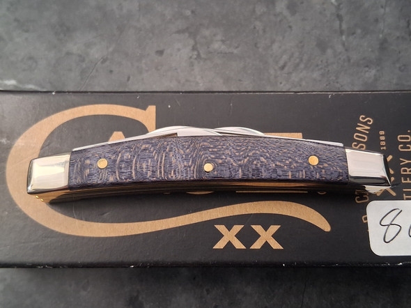 CASE XX 80548 PURPLE CURLY MAPLE SMOOTH SMALL CONGRESS