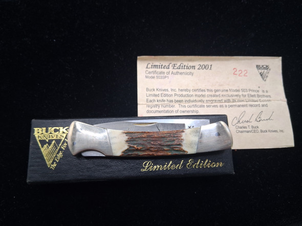 2001 Buck Limited Edition 503SP1 Prince