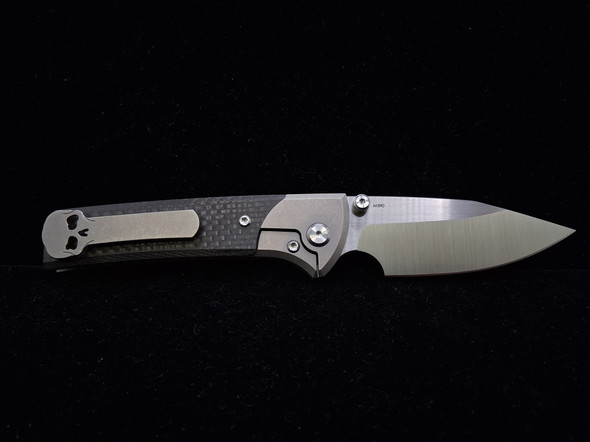 Chaves Scapegoat Street Frame Lock Knife Ti/Carbon Fiber