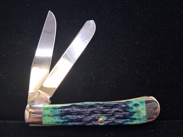 CASE 13633 HUNTER GREEN TRAPPER LG PS B 6254 SS