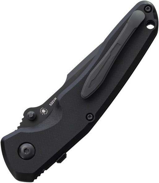 SPARTAN BLADES SFBL14BKBK Soter Racelock BlackG10