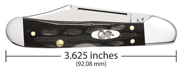 CASE 65022 Jigged Buffalo Horn Mini CopperLock®