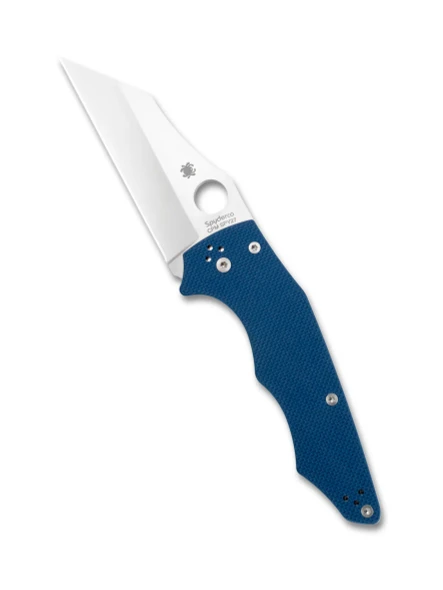 SPYDERCO C253GPCBL YOJUMBO™ COBALT BLUE G-10 CPM® SPY27®