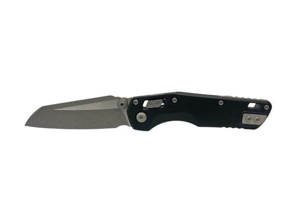 MICROTECH 210M-10APFL MSI MINI RAM-LOCK APOCALYPTIC STANDARD FLUTED ALUMINUM BLACK