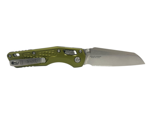 MICROTECH 210M-10FROD MSI MINI S/E STONEWASH STANDARD FRAG ALUMINUM OD GREEN