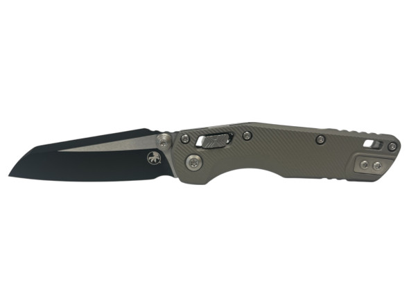 MICROTECH 210M-1FLNC MSI RAM-LOCK MINI BLACK STANDARD FLUTED ALUMINUM NATURAL CLEAR