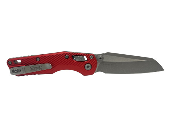 MICROTECH 210M-10APFLRD MSI MINI RAM-LOK S/E APOCALYPTIC STANDARD FLUTED ALUMINUM RED