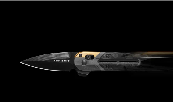 BENCHMADE 491BK-261 GOLD CLASS LOWDEN #82 OF 250