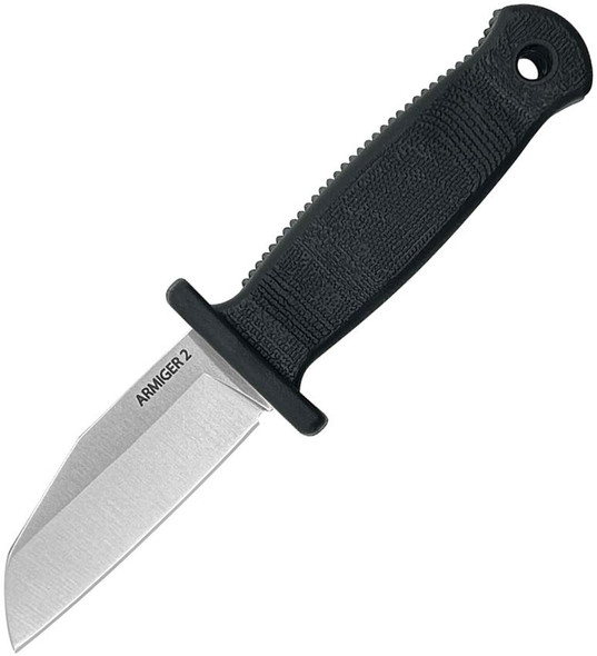 DEMKO ARMIGER 2 SHARK FOOT FIXED BLADE WITH KEYCHAIN SHEATH