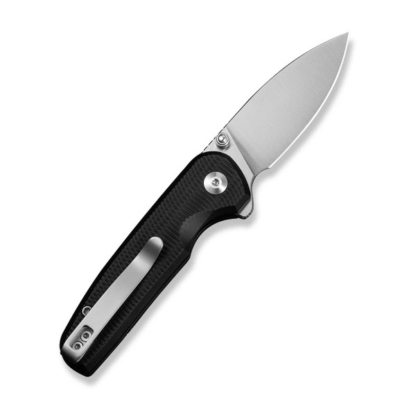 CIVIVI Button Lock Praxis Flipper Knife Aluminum Handle (3.75" Nitro-V Blade) C18026E-2