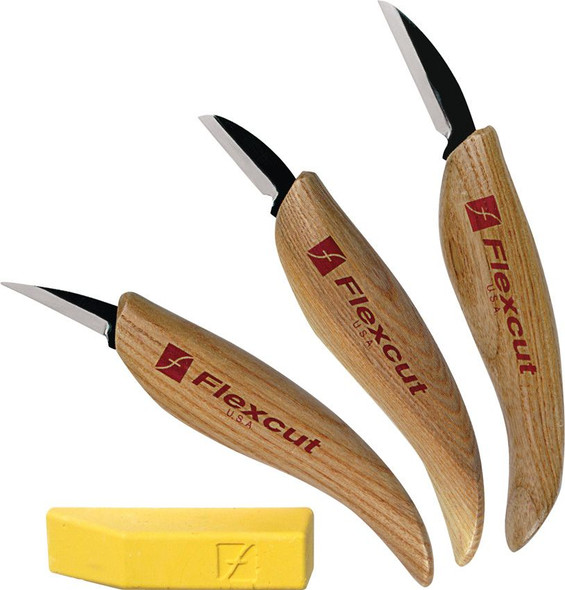 FLEXCUT CARVING KNIVES 3-KNIFE STARTER SET