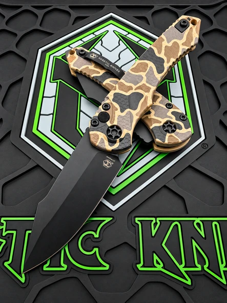 HERETIC H054-DC MINI PARIAH SINGLE EDGE AUTO BLACK DUCK CAMO