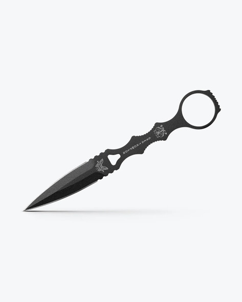 BENCHMADE 174BK SOCP® DAGGER BLACK SHEATH - BLACK