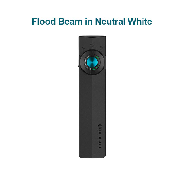 ARK PRO FLASHLIGHT MATTE BLACK NATURAL WHITE