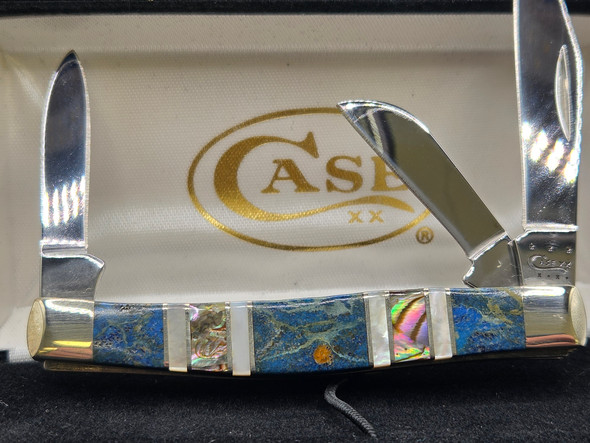 2013 Case XX Exotic Peacock Stockman EX344 SS 11086