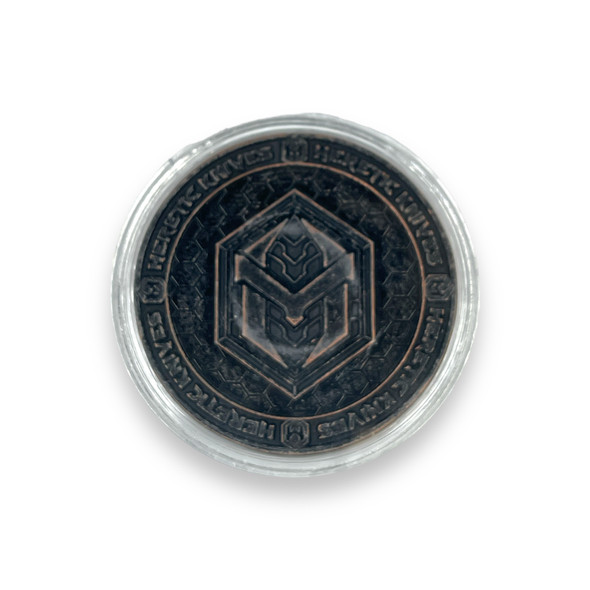 Heretic Pariah Battle Black Challenge Coin