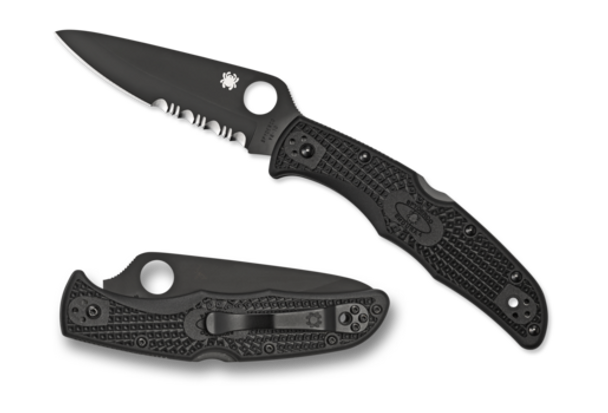 Spyderco ENDURA® 4 FRN BLACK/BLACK BLADE