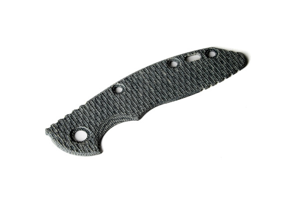 Hinderer 3" XM-18 Scale Textured Micarta Black