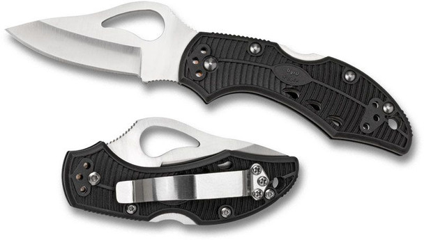 BYRD BY SPYDERCO - ROBIN™ 2 FRN - PLAIN BLACK/BLACK HANDLE