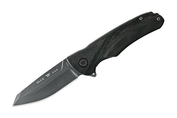 Buck Sprint OPS Liner Lock Black Canvas Micarta 0843BKS