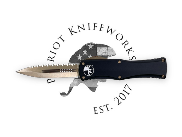 Microtech 702-15 Hera D/E Bronzed Full Serrated Microtech 702-15 Hera D/E Bronzed Full Serrated