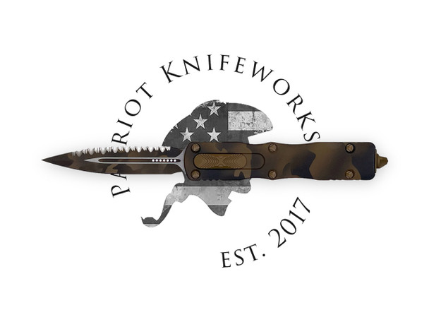 Microtech 225-3CCS Dirac D/E Signature Series Coyote Camo Full Serrated