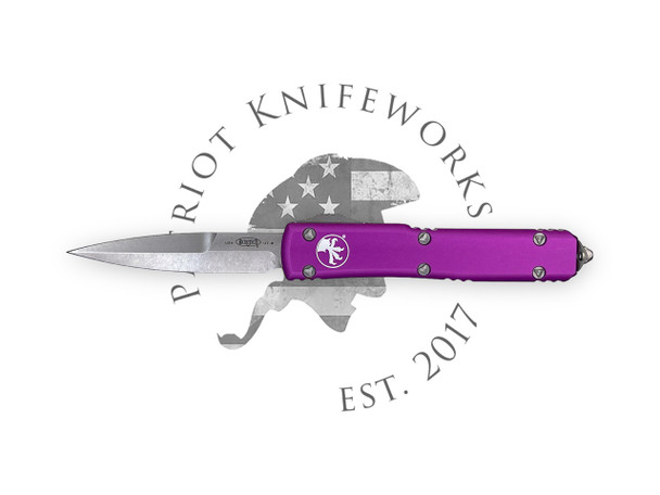 Microtech 120-10VI Ultratech Bayonet Violet Stonewash Standard