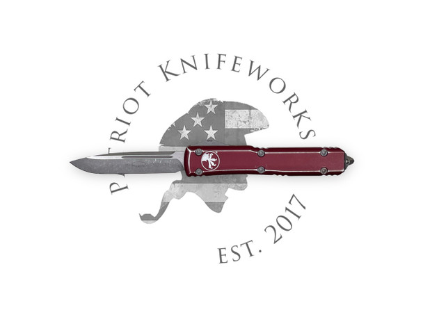 Microtech 121-10DMR Ultratech S/E Distressed Merlot Apocalyptic Standard